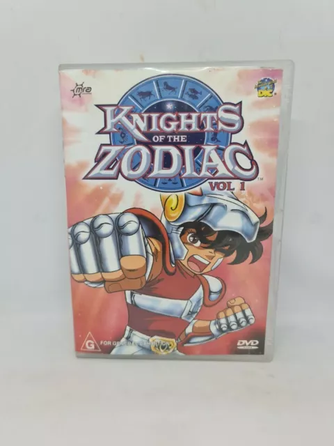 KNIGHTS OF THE ZODIAC Volume One DVD Region 4 TV Show Very Good Condition