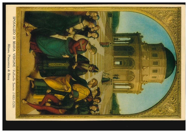 ARTIST AK RAPHAEL: The Marriage of Mary, Museum Stamp, Unused £11.88 ...