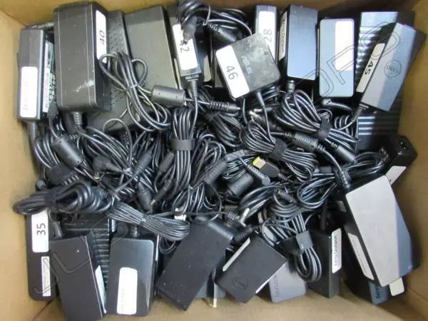 FAULTY - Bulk Job Lot 100 x Mixed Laptop Etc AC Adapter Power Supply Charger PSU