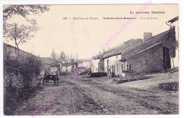 CPA 54280 Toronto under / Below Amance Approx. de Nancy View General