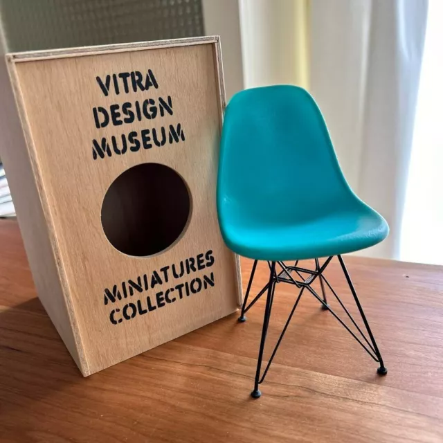 Vitra Design Museum miniatures Eames chair rare USED JP Used