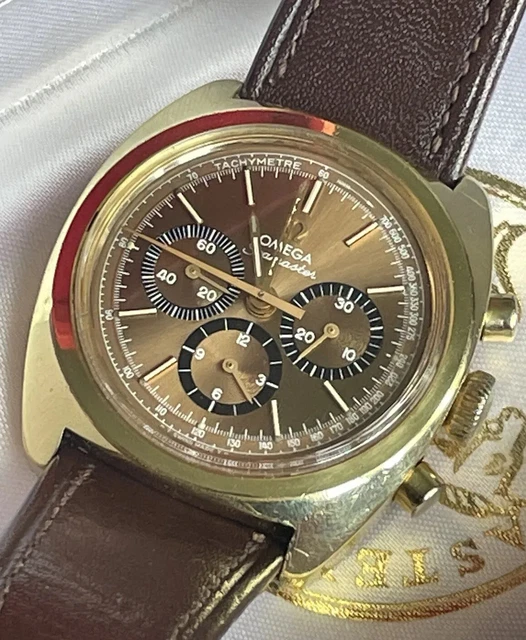 Cadran De Montre Vintage Ovale CHRONOGRAPH ORGADIS - 26,1 X 30 Mm - Chronographe Vintage