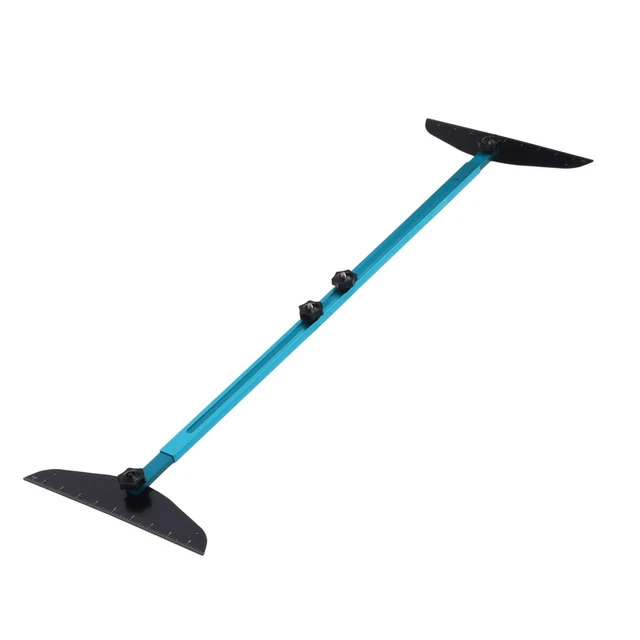 Regolatore di misura scale alluminio metallo modello battistrada strumento di misura SS