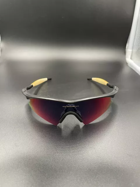 Oakley Pro M Frame Matte Black w/ Red Iridium Sweep Lenses