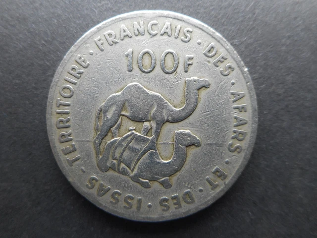 French Afars & Issas 100 Francs 1970 (KM# 19)