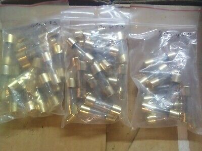 40A Lot de 5 fusibles AGU pour sono auto voiture ampli sub subwoofer AERZETIX 