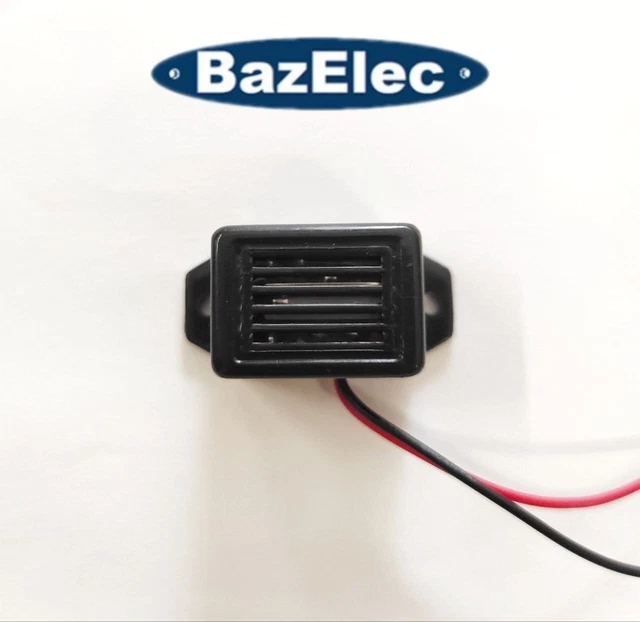 Cicalino Buzzer Piezoelettrico Attivo 3V-24V DC, Suono Continuo, Modello XHX-2312, 12mA, 3300Hz