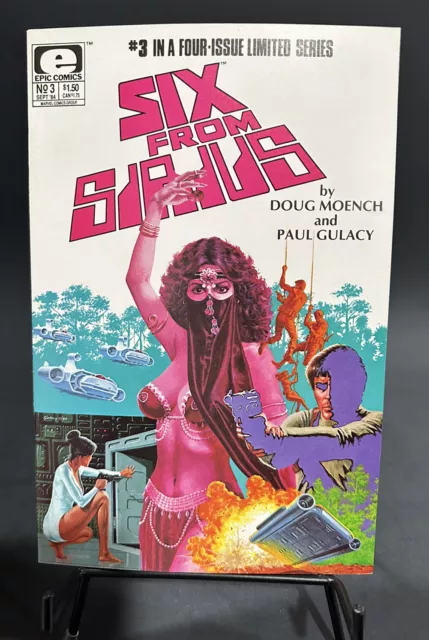 Six From Sirius 3,4 F/Vf Epic Comics 1984