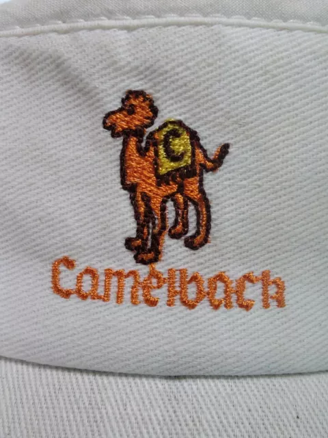 Camelback Sun Visor Rare Vintage 1980s Roman Pro USA Terry SnapBand Golf Tennis