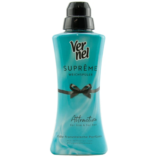 Vernel Fabric Softener Supreme Attraction 1 X 20.3oz 24 Wl -edle French