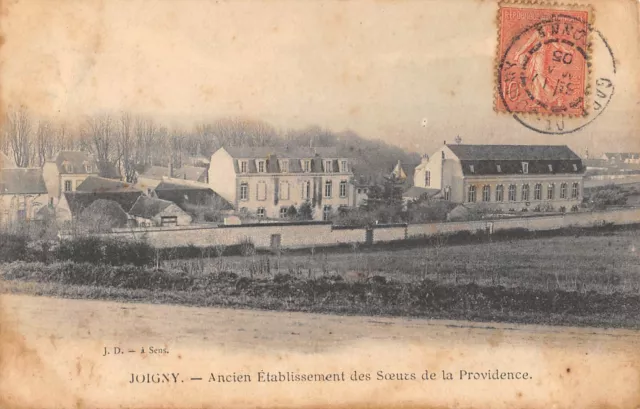 Cpa 89 Joigny Ancien Etablissement Des Soeurs De La Providence