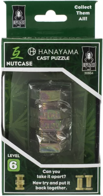 BePuzzled Hanayama Cast Puzzle-Nutcase Level 6