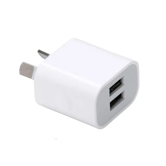 Compact and Lightweight Australian Wall Charger Dual USB Ports 5V 21A Output