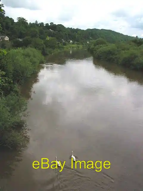 Photo 6x4 River Wye at Hoarwithy  c2007