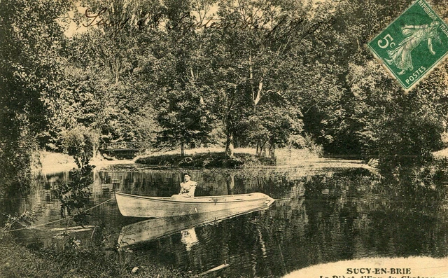 Carte SUCY EN BRIE La Pièce d'eau du château