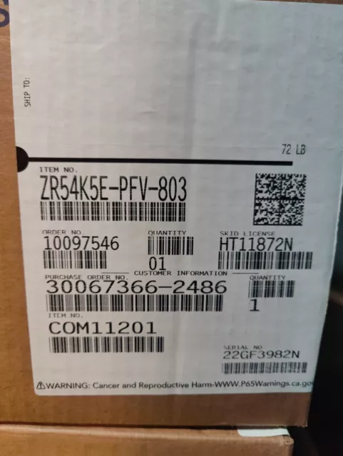 4-1/2 Ton 208-230/60/1 R22 Trane Compressor SXE054B1RPZ / COM11201 4-1/2 Ton 208-230/60/1 R22 Trane Compressor SXE054B1RPZ / COM11201