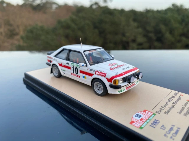 FORD ESCORT MK3 RS 1600 , Diabolique, Rally Portugal 1985, code3, 1:43 ...