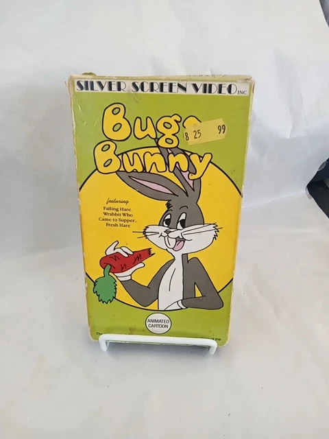 BUGS BUNNY VHS Silver Screen Video Animated Cartoon Classic Movie Film ...