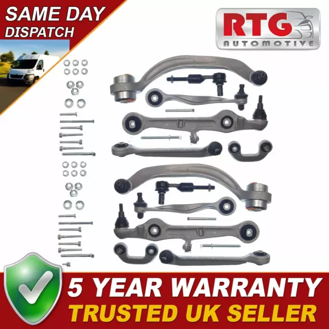 Front Suspension - Track Control Arm Wishbone Link Bars Ball Joints Kit SSK57-1
