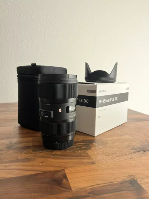 Sigma 18-35 mm F1.8 DC HSM Art Objektiv für Canon EF