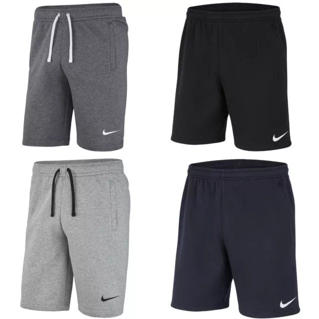 Nike Short Hose kurz für Herren Männer Baumwolle mit Taschen schwarz grau