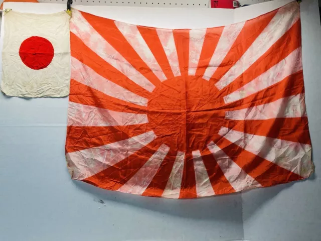 WW2 Japanese Rising Sun Flags (2)