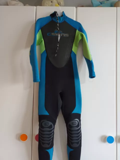 C Skins Kids Full Length Wetsuit Age 6 Years Size MS in excellent condition