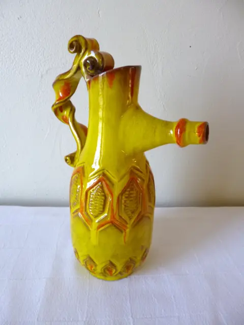 Pichet Vase en céramique ITALIE LEONARDI années 1970