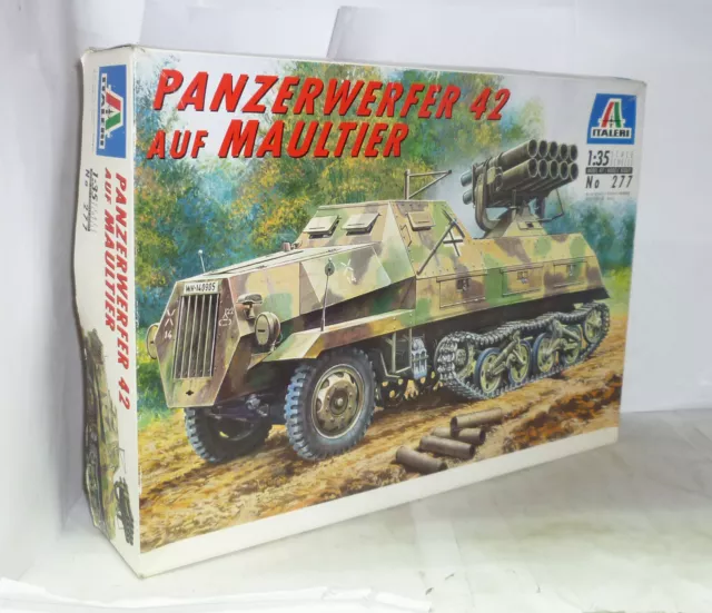 Panzerwerfer 42 Auf Maultier (Italeri N. 277) Scala 1:35 - Model Kit In Plastica