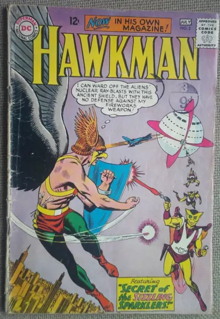 Hawkman No.2 From 1964 . Now In His Own Magazine !