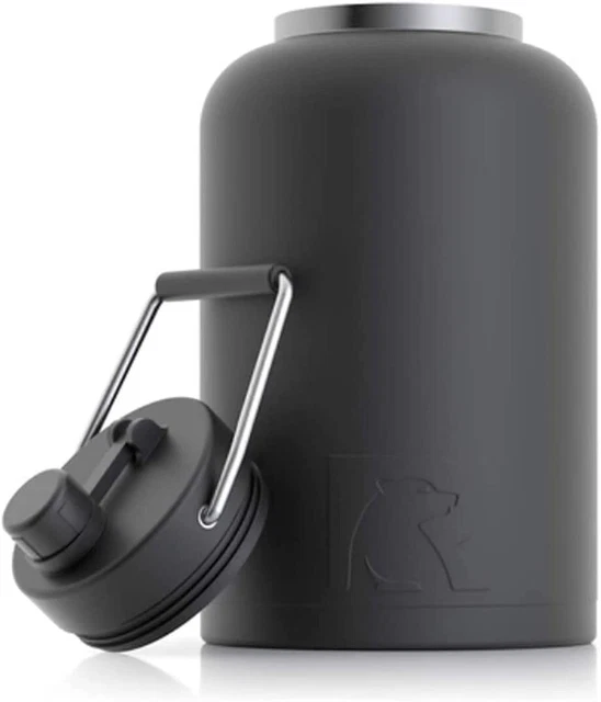 RTIC Jug with Handle,One Gallon,Stainless Steel  Vacuum Insulated Water Bottle