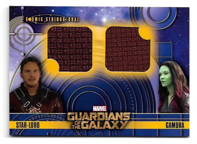 2014  Guardians of the Galaxy Cosmic Strings Dual CSD-1 Star Lord & Gamora