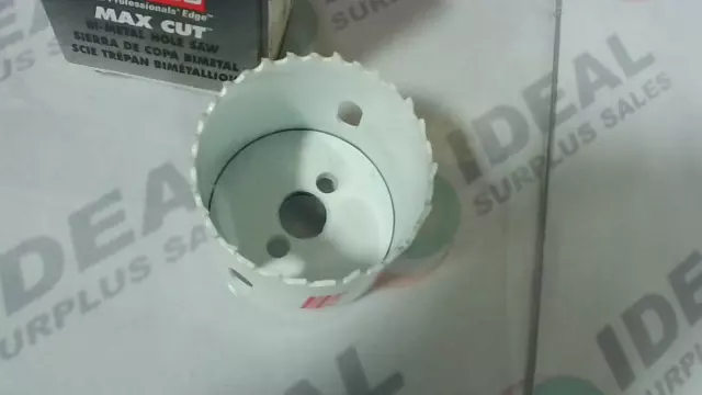 Simonds 36003800 Max Cut Hole Saw Bi-Metal 2-3/8" 60mm - New In Box