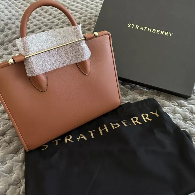 Strathberry, Bags, Nwot Strathberry Midi Tote In Chestnut