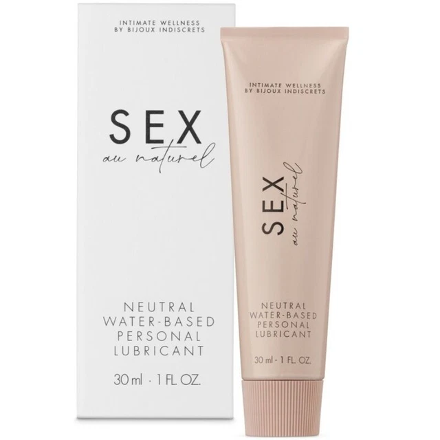 Lubricante Íntimo Neutro Base Agua 30 Ml Afrodisiaco Cosmética Erótica De Mujer