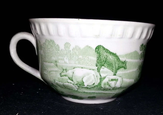 Adams England Cattle Scenery - Tea / Coffee Cup - 2 1/2" Tall x 3 5/8" Diameter