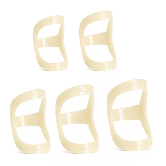 5 Pcs Finger Splints 5 Sizes Finger Brace Support Oval Triggers Finger Splints 2