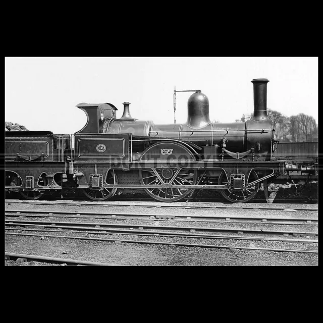 Photo T.000580 STEAM LOCOMOTIVE 16 NORTH STAFFORDSHIRE RAILWAY NSR TRAIN