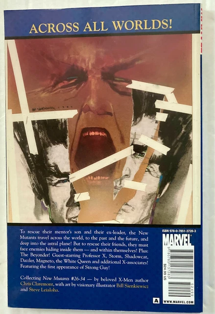 New Mutants Classic Volume 4 by Chris Claremont, Bill Sienkiewicz 2009 TPB 2