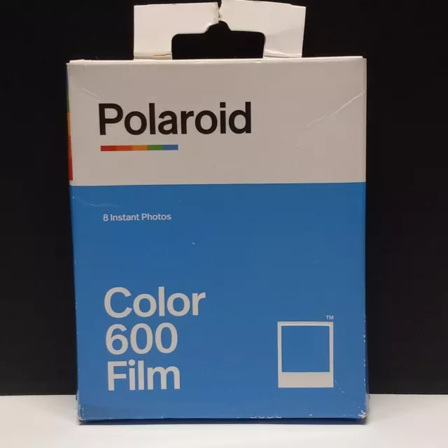 Película instantánea Polaroid Color 600 para cámaras 600 o i-Type 8 exp. Prod.Date 2/22