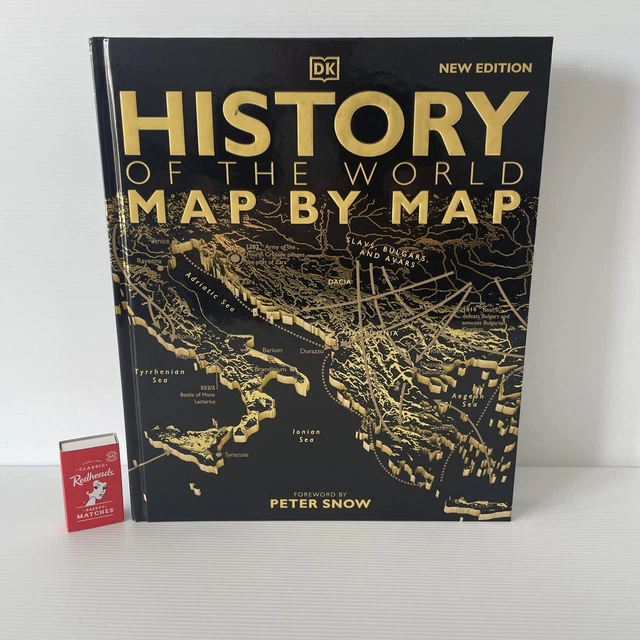 Main Mapbook HISTORY OF THE World Map by Map by DK New Edition Hardcover Book $49.95 ...