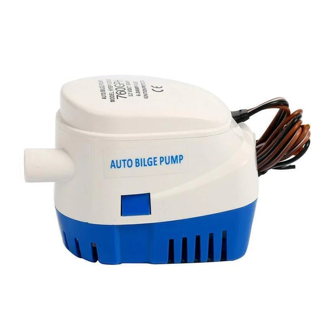 12V 760GPH Submersible Bilge Water Pump Boat Built in Float Switch Automatic