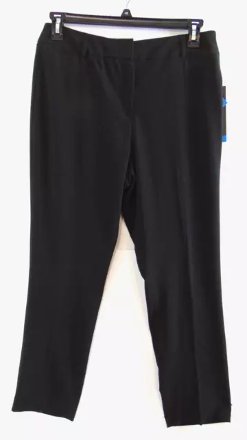 NEW Style & Co Women's Career Slim Leg Tummy Control Pants Sz 12P Petite Black