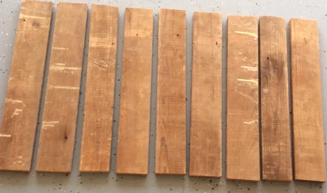 Reclaimed Wood Planks. 1907 Barn Wood Boards for DIY & Accent Walls .9 pack