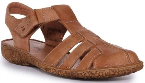 JOSEF SEIBEL Rosalie 48 Confortable Fermé Sandales Marron Femmes UK 3 - 8