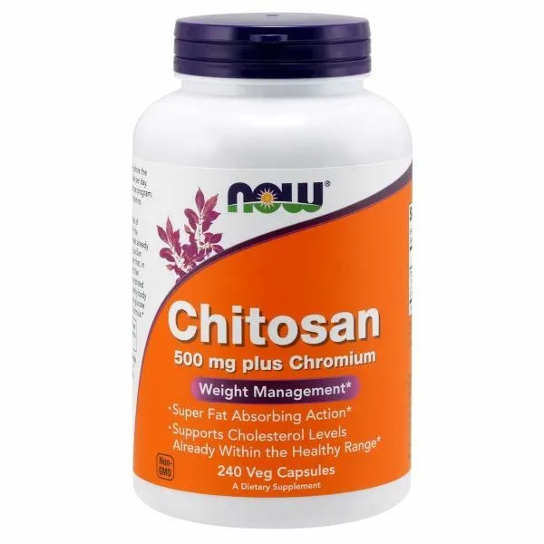 Chitosan plus cromo 500 mg 240 tapas ya alimentos