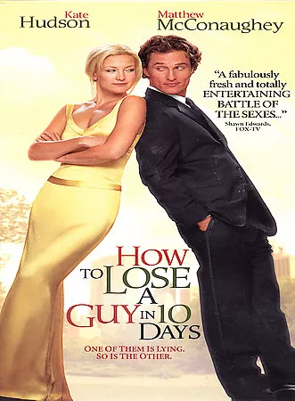 How to Lose a Guy in 10 Days (DVD, 2003, Kate Hudson Matthew McConaughey)