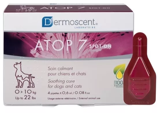 Cima 7 Spot-On Dogs&cats 10KG 4 Pipetas X 0,6ML