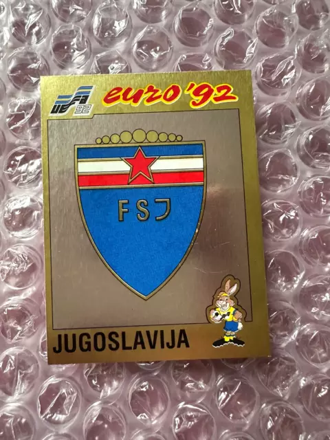 #67 - Panini Euro 92 - Badge Jugoslavija