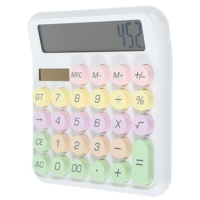 Uonlytech Calculatrice Portable à énergie Solaire - Motif